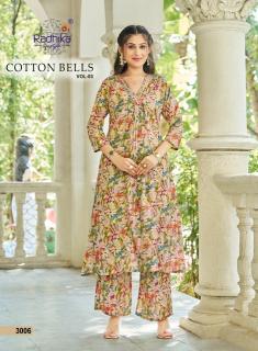 Radhika lifestyle cotton bells vol 3 coord set clothing dealers in india